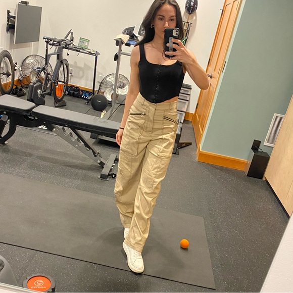 LPA stretchy corset black top XS - Picture 6 of 9